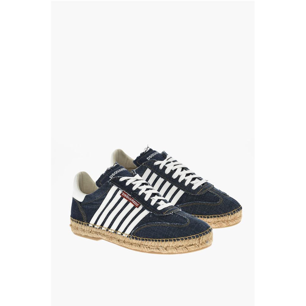 Dsquared² Denim Espadrillas Low-Top Sneakers