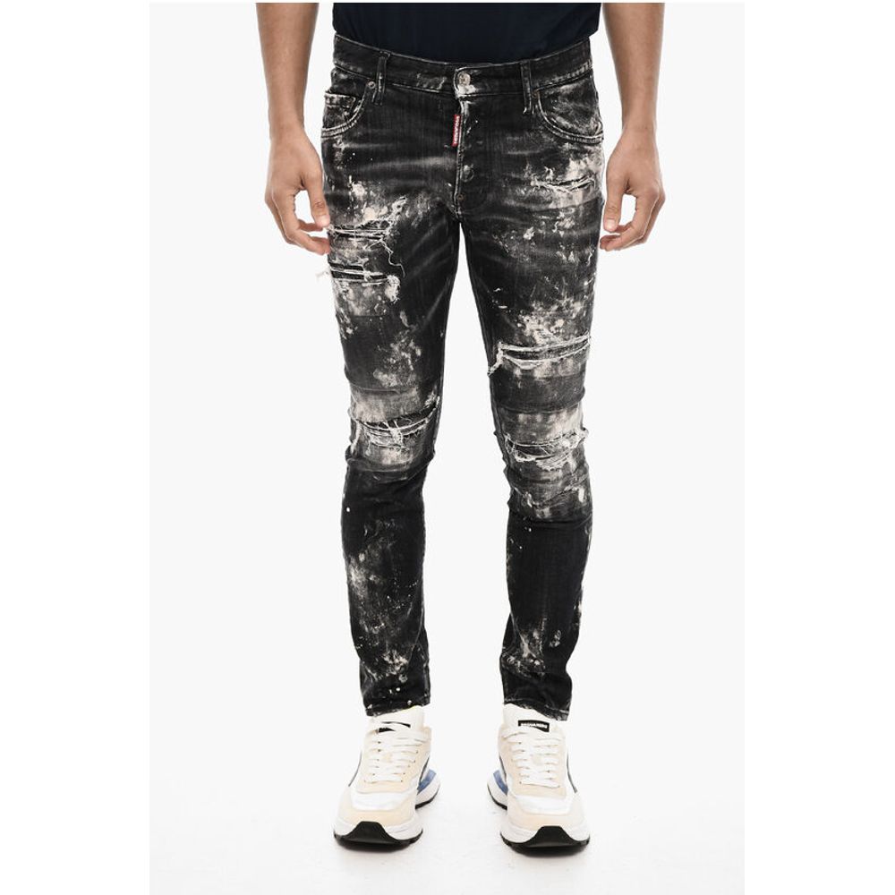 Dsquared² Acid Wash Distressed SUPER TWINKY Jeans