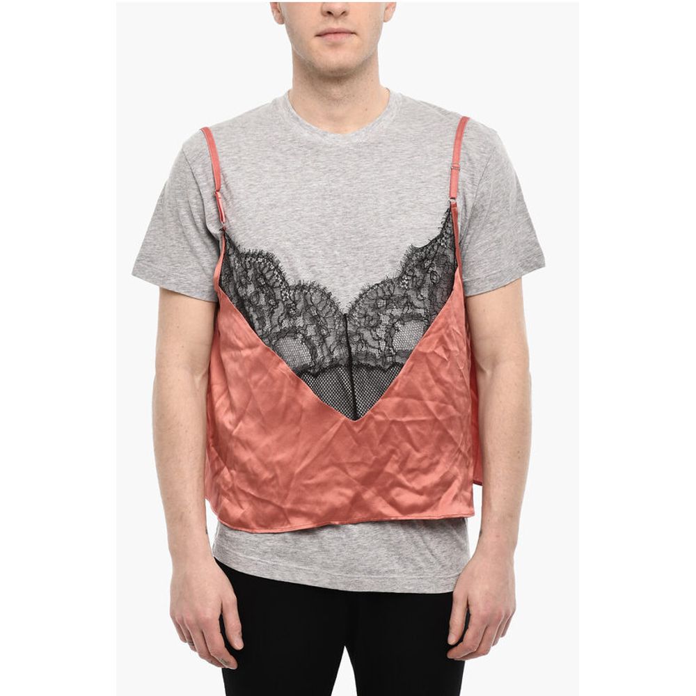 Dsquared² Crew-Neck Underwear T-shirt with Satin Detail