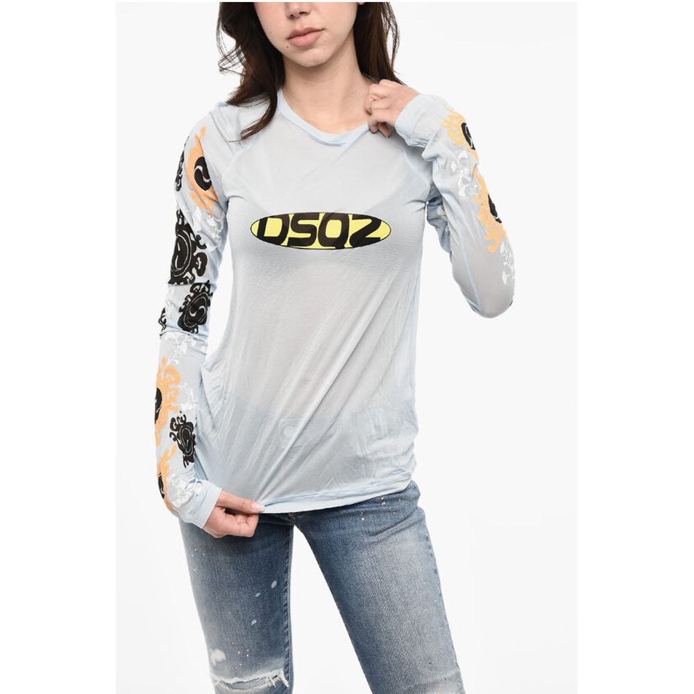 Dsquared² Lightweight Printed Crew Neck T-shirt