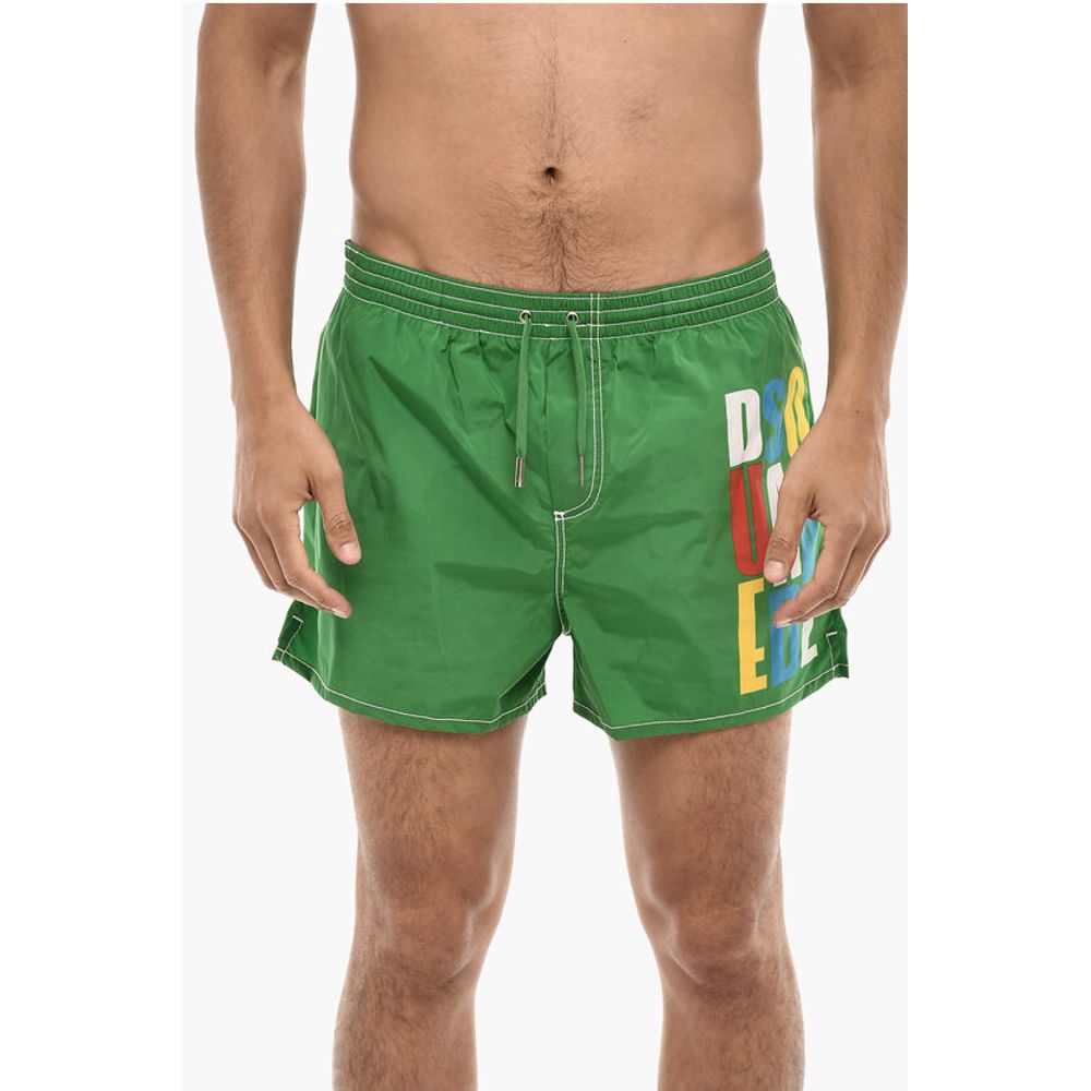 Dsquared² Swim Short with Multicolor Logo