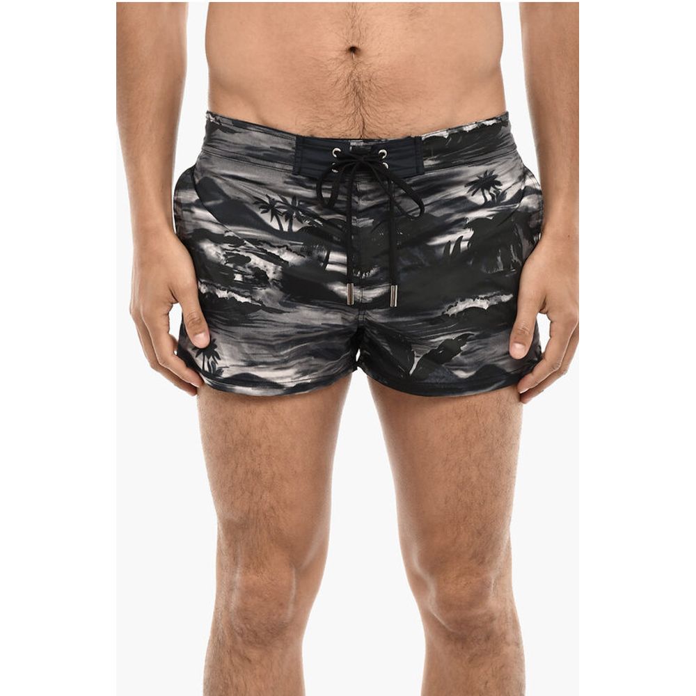 Dsquared² Beach Print Boxer Swim shorts