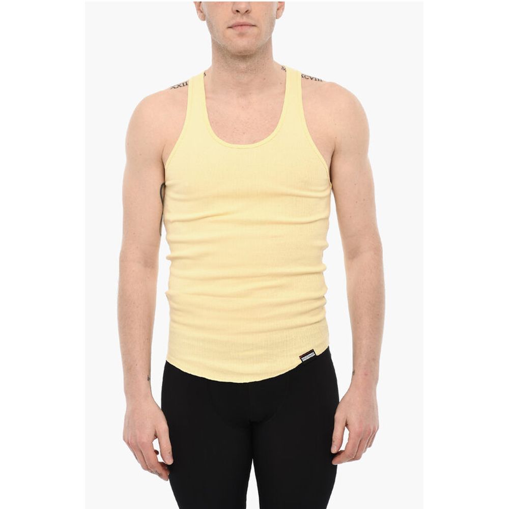 Dsquared² xRibbed Underwear tank Top
