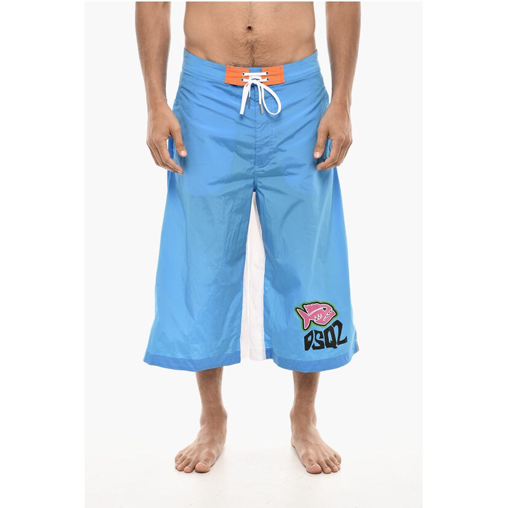 Dsquared² Double Tone Maxi Swim Shorts