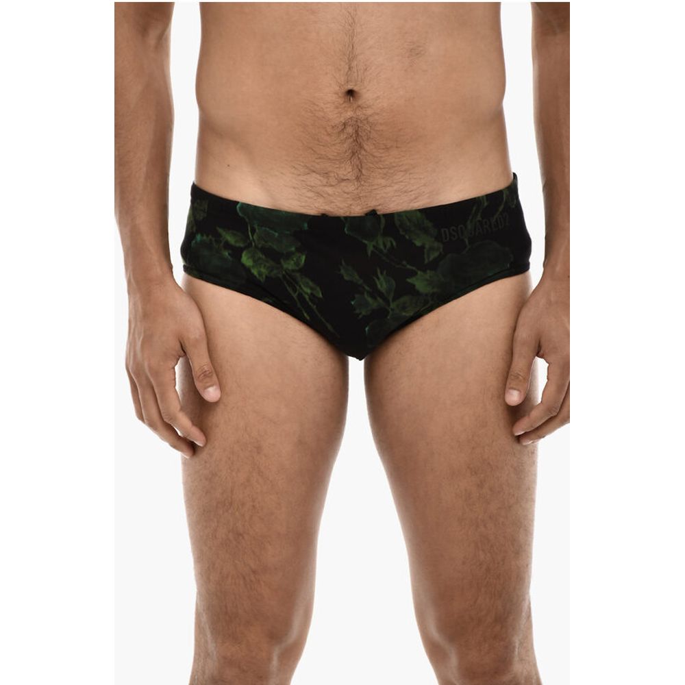 Dsquared² Printed Slip Swimsuit