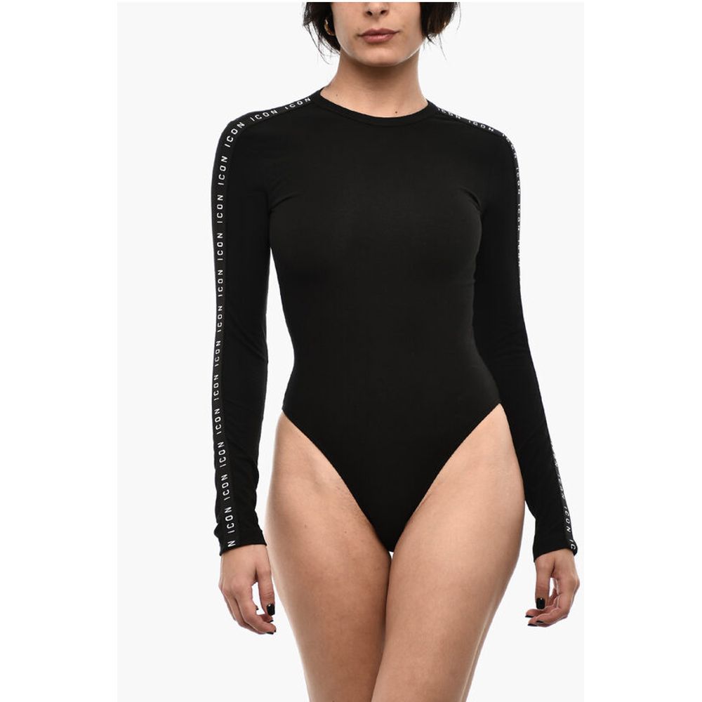 Dsquared² Long Sleeve Underwear Top With Side Logo