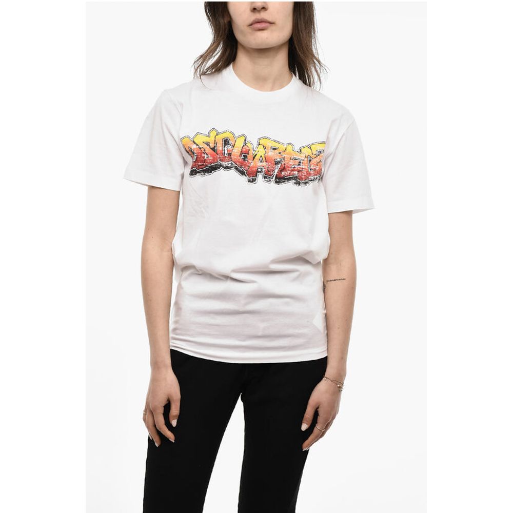 Dsquared² Short Sleeved GRAFFITI Printed T-shirt