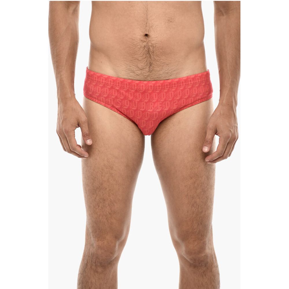 Dsquared² D2 Geometric Motif Swim Briefs