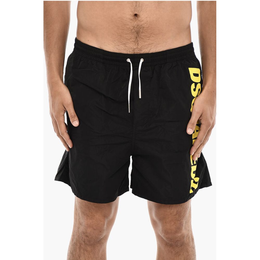 Dsquared² Logo Print Swim Shorts