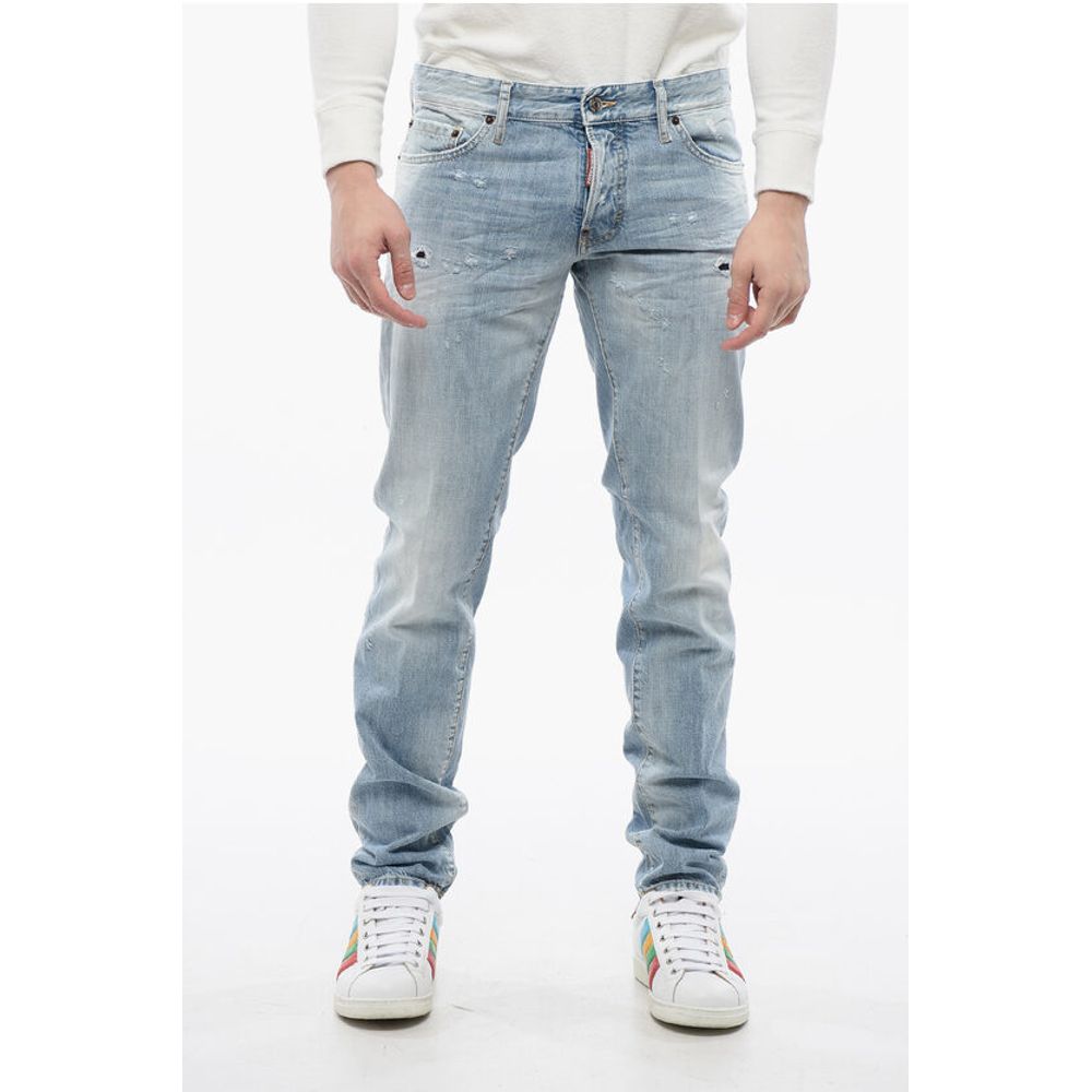 Dsquared² Light-washed Slim Denims