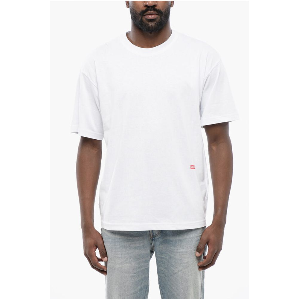 Diesel RED TAG Cotton T-BOXT-N11 Crew-neck T-shirt With Back Print
