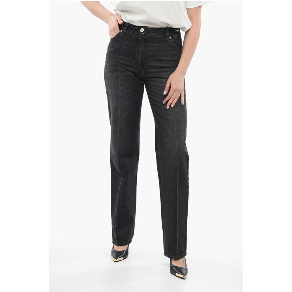 Versace Straight Fit Stone Washed Denims 20cm