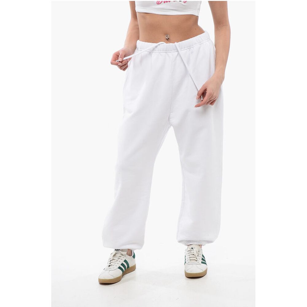 Dsquared² Brushed Cotton L.A. Sweatpants with Cuffs