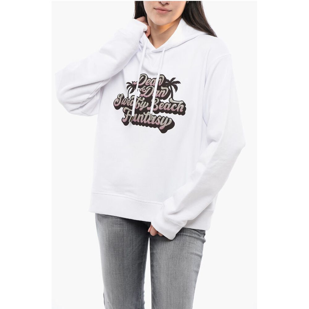 Dsquared² Glittered Print SWEATY BEACH Hoodie
