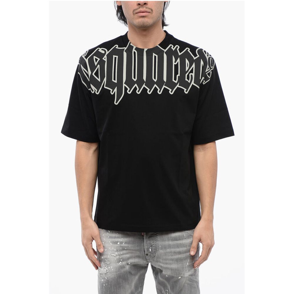 Dsquared² Cotton D2 GOTHIC Loose Fit T-Shirt