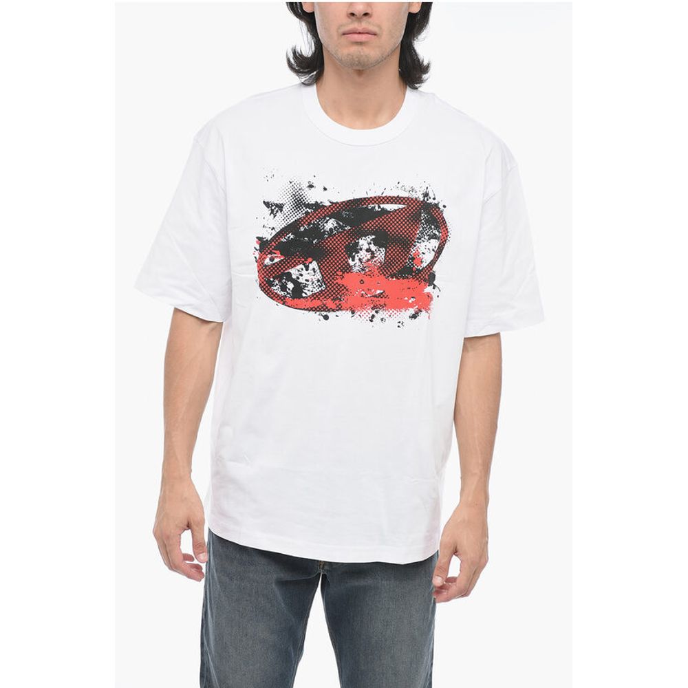 Diesel Printed T-WASH-L17 Crewneck T-shirt