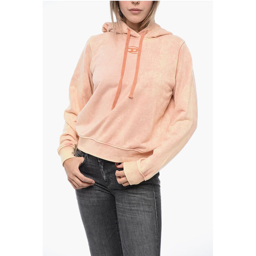 Diesel Garment Dyed REGGY Hoodie with logo