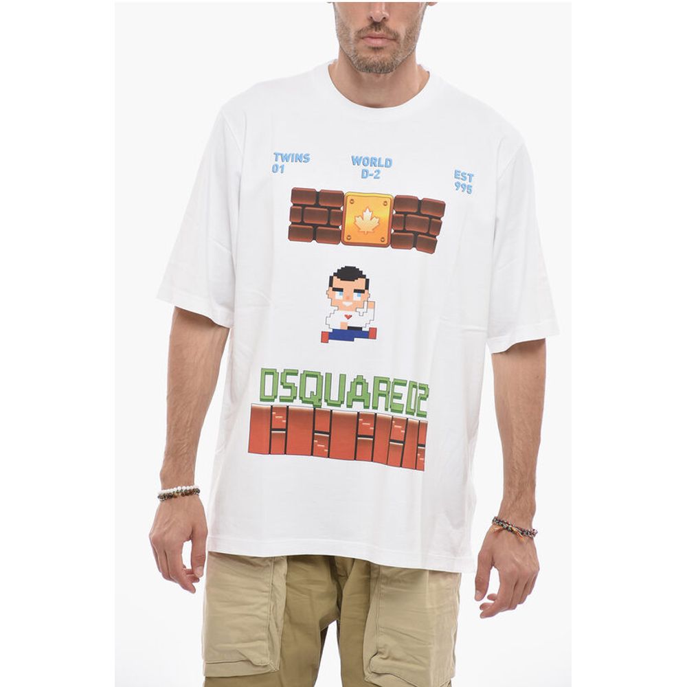 Dsquared² Skater Fit T-shirt with Graphic Print