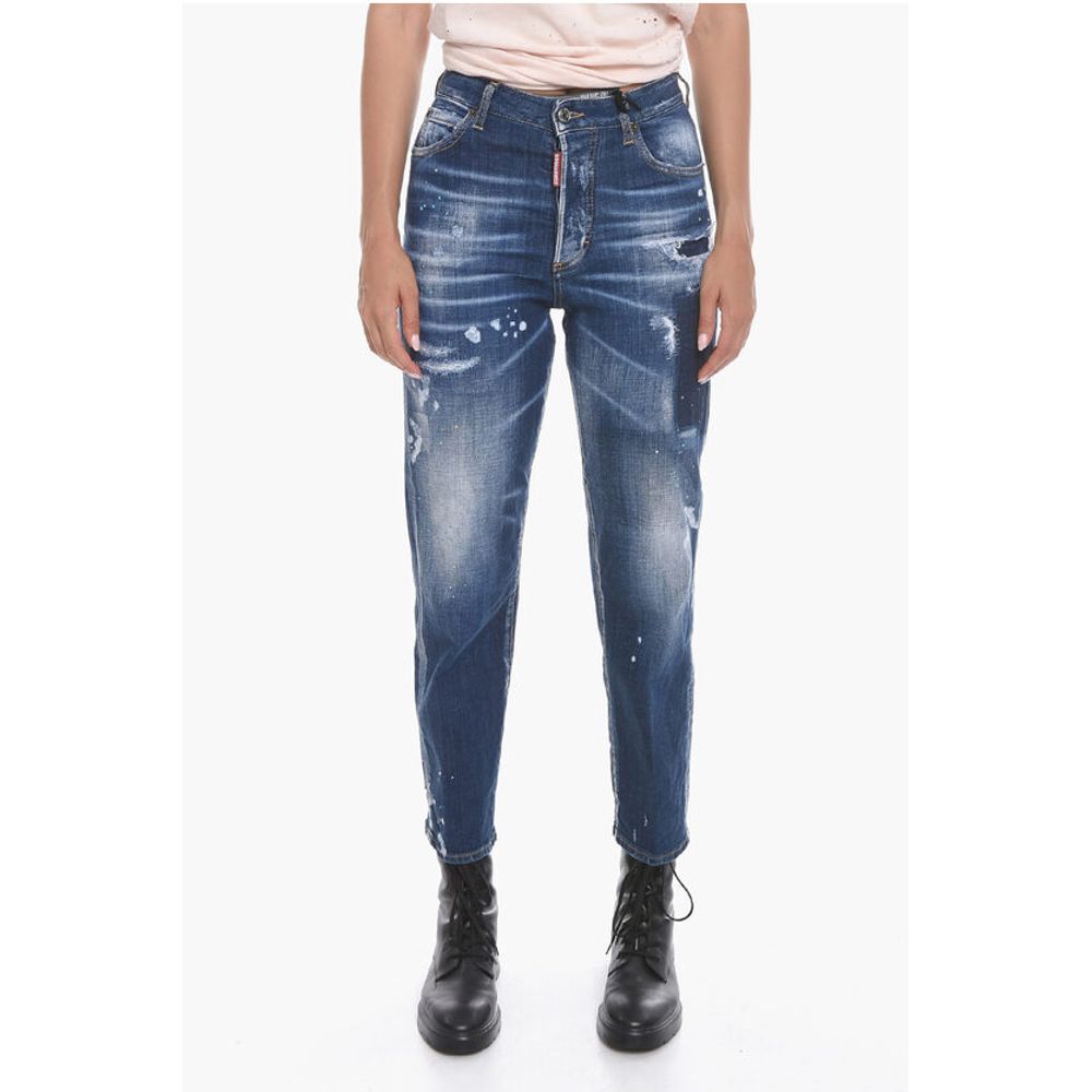 Dsquared² TWINPHONY Sketch Effect BOSTON FIT Denims 18cm
