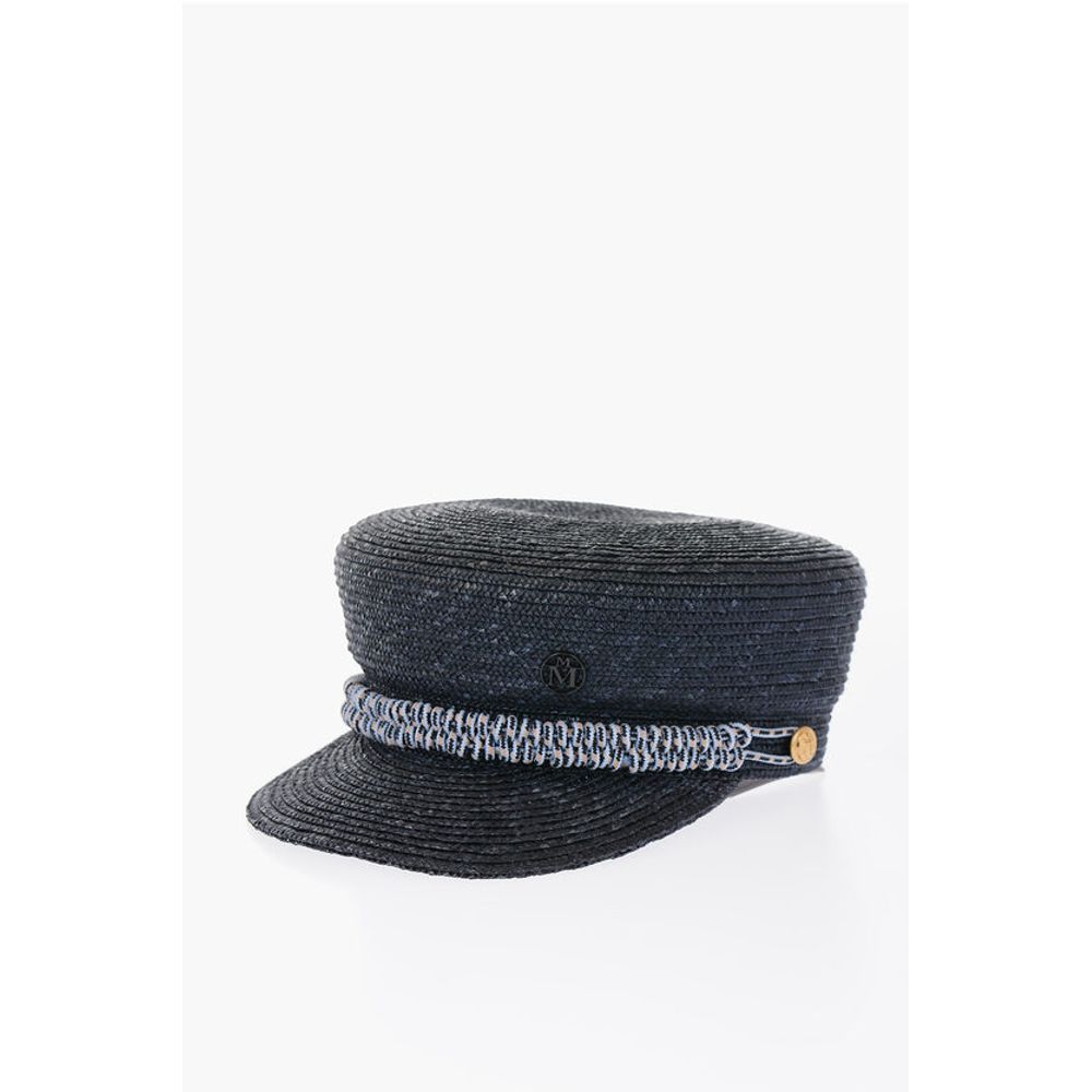 Maison Michel Straw ABBY Peaked Hat