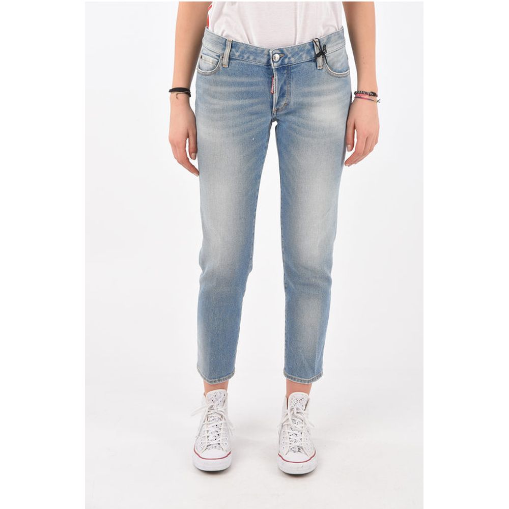 Dsquared² Low Rise JENNIFER CROPPED Denims