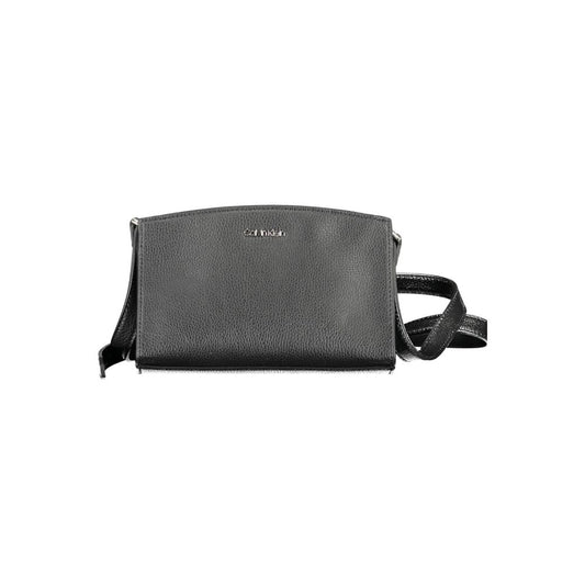 Calvin Klein Black Polyester Women Shoulder Bag - ClickThatClicks 