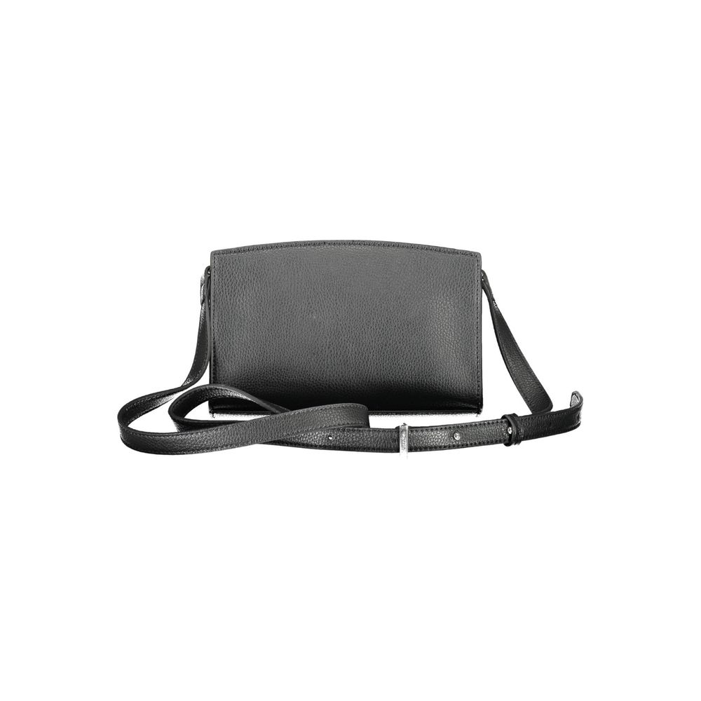 Calvin Klein Black Polyester Women Shoulder Bag - ClickThatClicks 