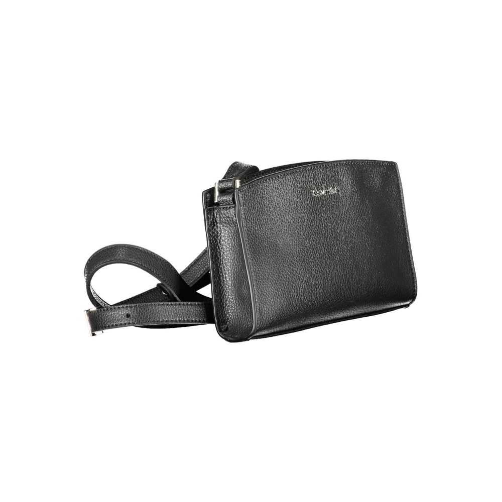 Calvin Klein Black Polyester Women Shoulder Bag - ClickThatClicks 