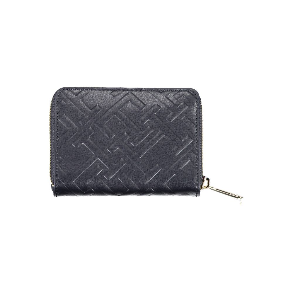 Tommy Hilfiger Blue Polyurethane Women Wallet - ClickThatClicks 