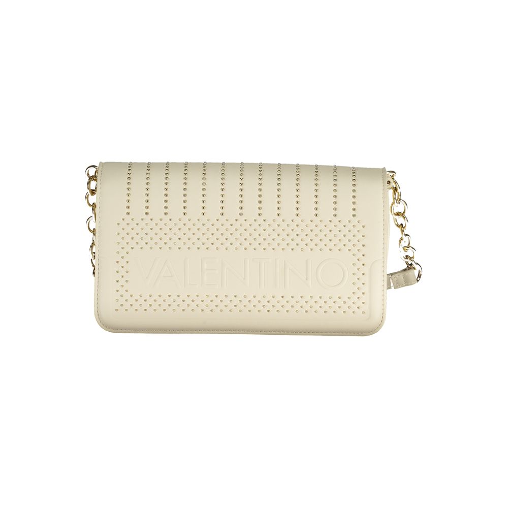 Mario Valentino Bianco Polyurethane Women Handbag - ClickThatClicks 