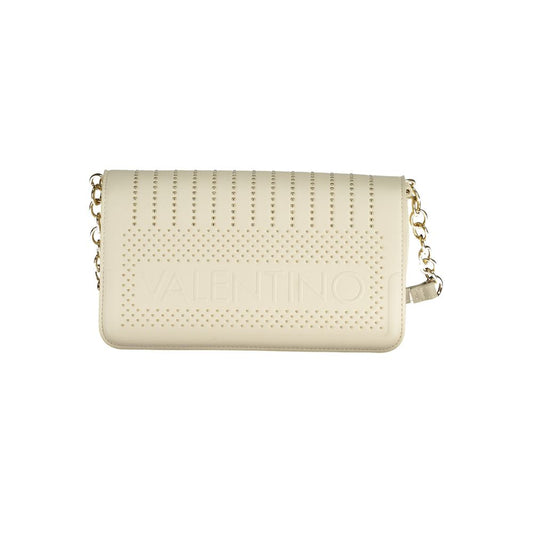 Mario Valentino Bianco Polyurethane Women Handbag - ClickThatClicks 