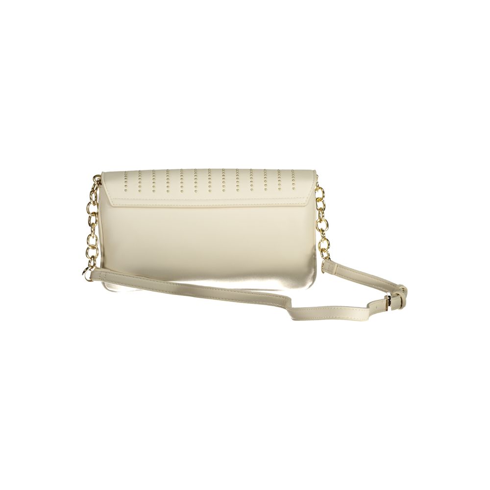 Mario Valentino Bianco Polyurethane Women Handbag - ClickThatClicks 