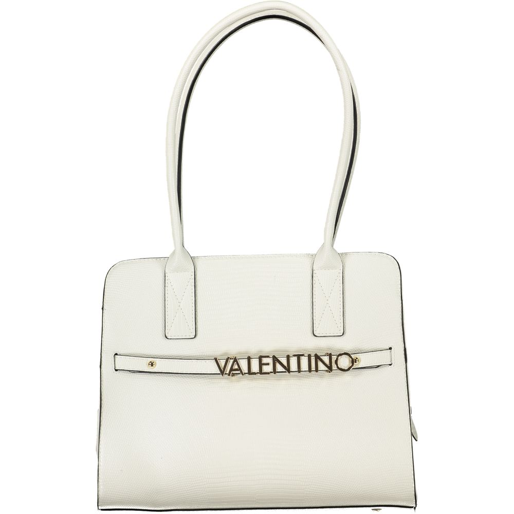 Mario Valentino Bianco Poliuretano Women Handbag - ClickThatClicks 