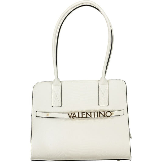 Mario Valentino Bianco Poliuretano Women Handbag - ClickThatClicks 