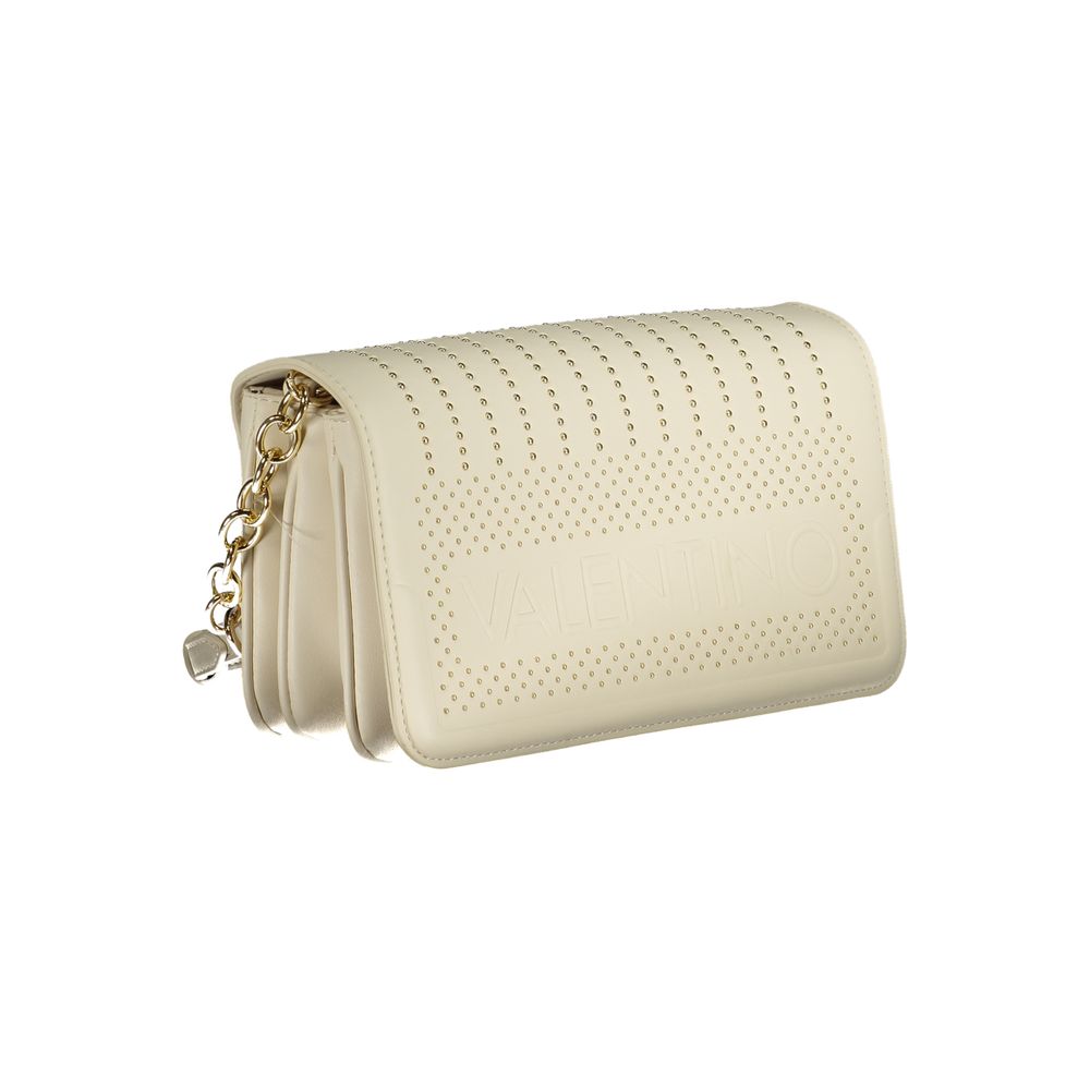 Mario Valentino Bianco Polyurethane Women Handbag - ClickThatClicks 