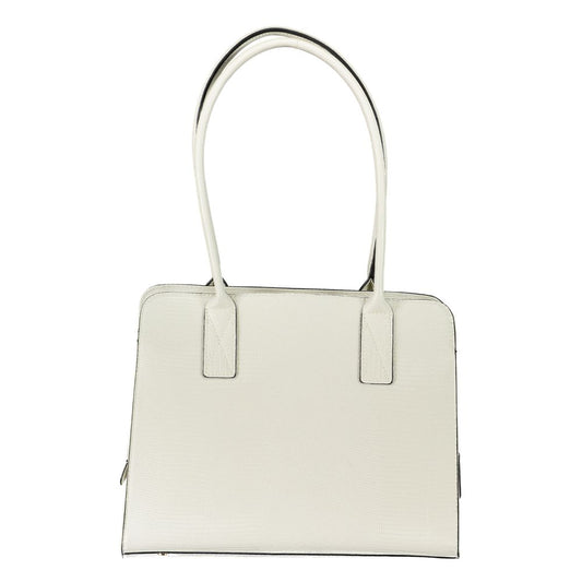 Mario Valentino Bianco Poliuretano Women Handbag - ClickThatClicks 