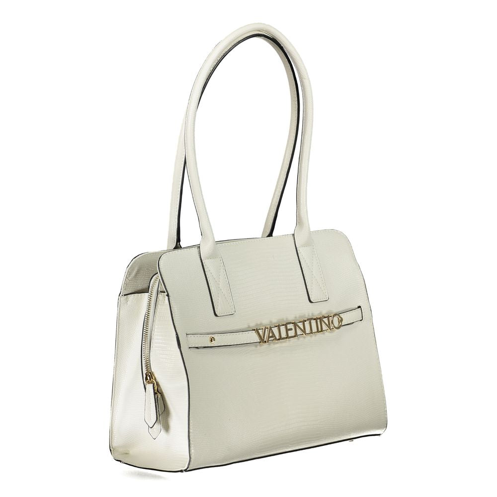 Mario Valentino Bianco Poliuretano Women Handbag - ClickThatClicks 