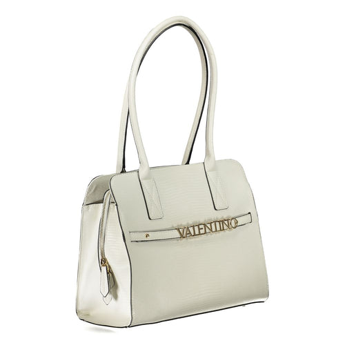 Mario Valentino Bianco Poliuretano Women Handbag - ClickThatClicks 
