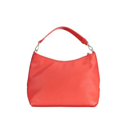 Mario Valentino Rosso Poliuretano Women Handbag - ClickThatClicks 