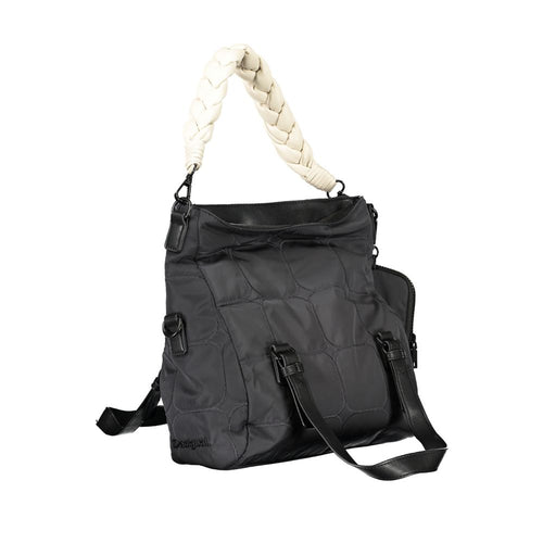 Desigual Black Polyester Women's Handbag - ClickThatClicks 