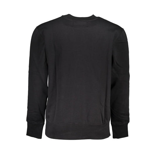 Calvin Klein Black Cotton Men's Sweatshirt - ClickThatClicks 