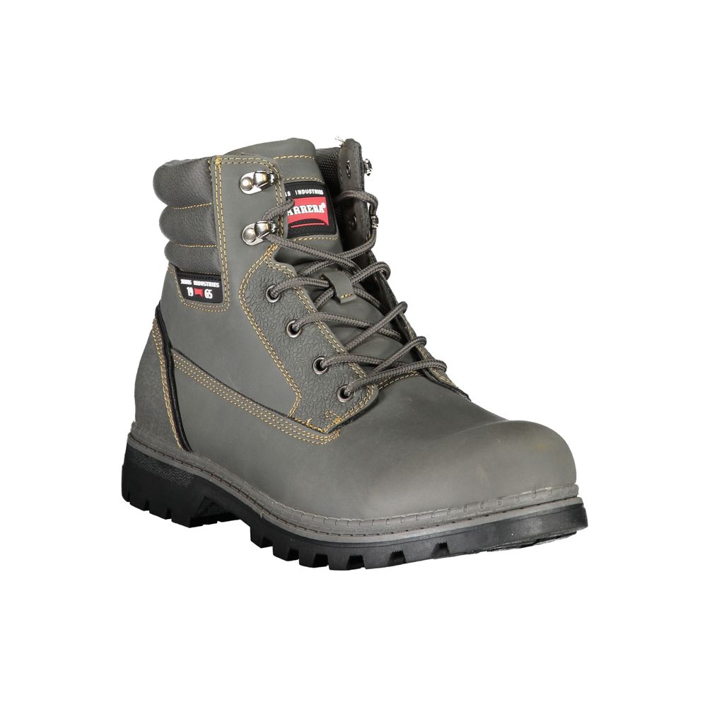 Carrera Grigio Poliuretano Men Ankle Boot - ClickThatClicks 