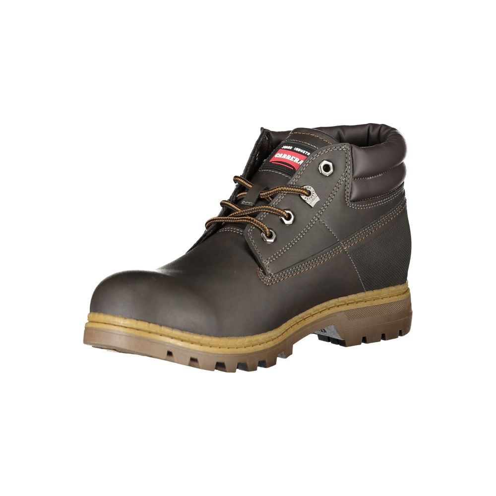 Carrera Marrone Poliuretano Uomo Stivaletto - ClickThatClicks 