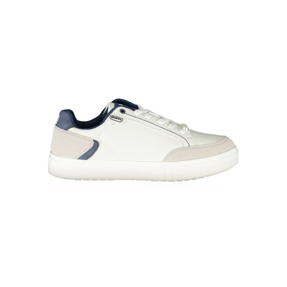Mares White Polyurethane Men Sneaker - ClickThatClicks 