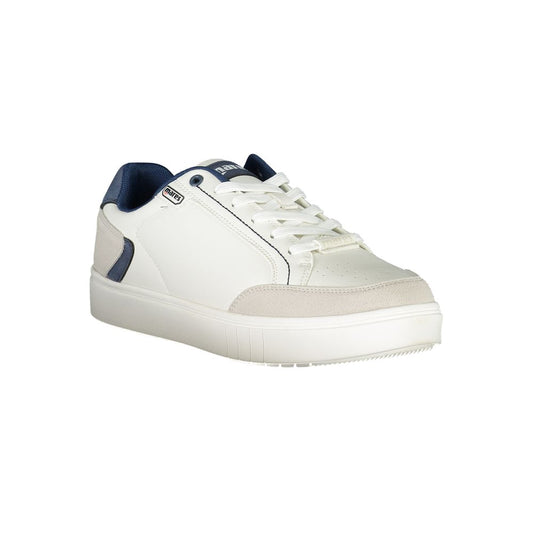 Mares White Polyurethane Men Sneaker - ClickThatClicks 