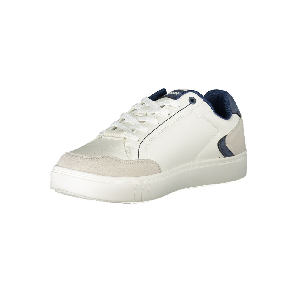 Mares White Polyurethane Men Sneaker - ClickThatClicks 