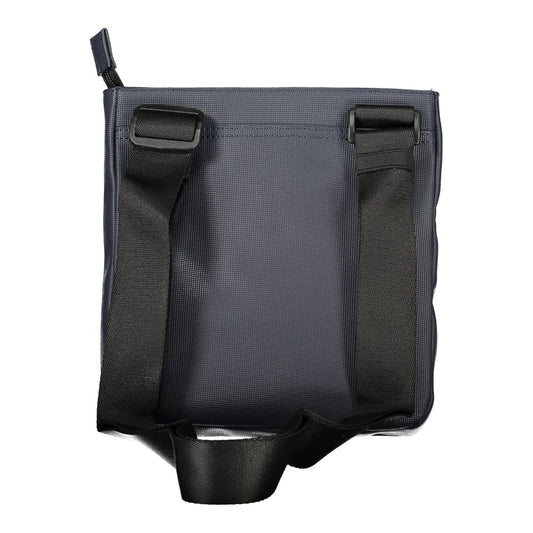 Tommy Hilfiger Navy Polyurethane Men's Shoulder Bag - ClickThatClicks 