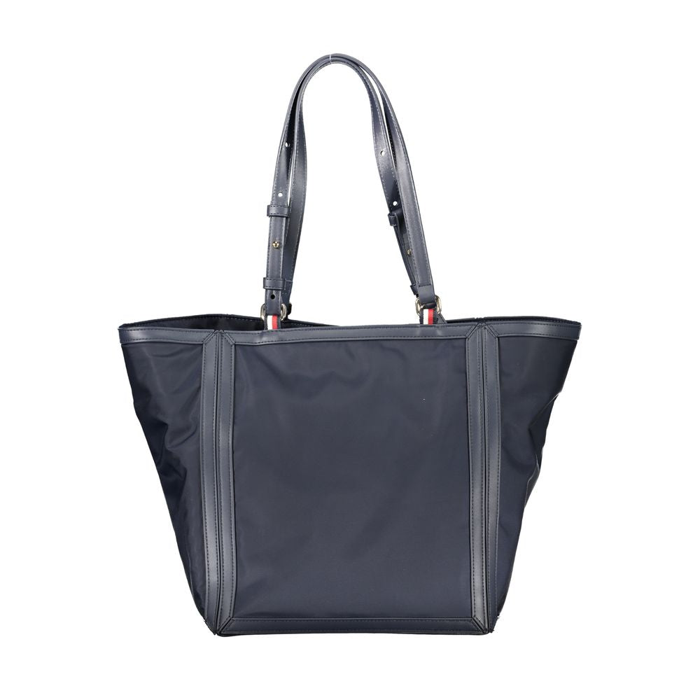 Tommy Hilfiger Blue Polyester Women Handbag - ClickThatClicks 