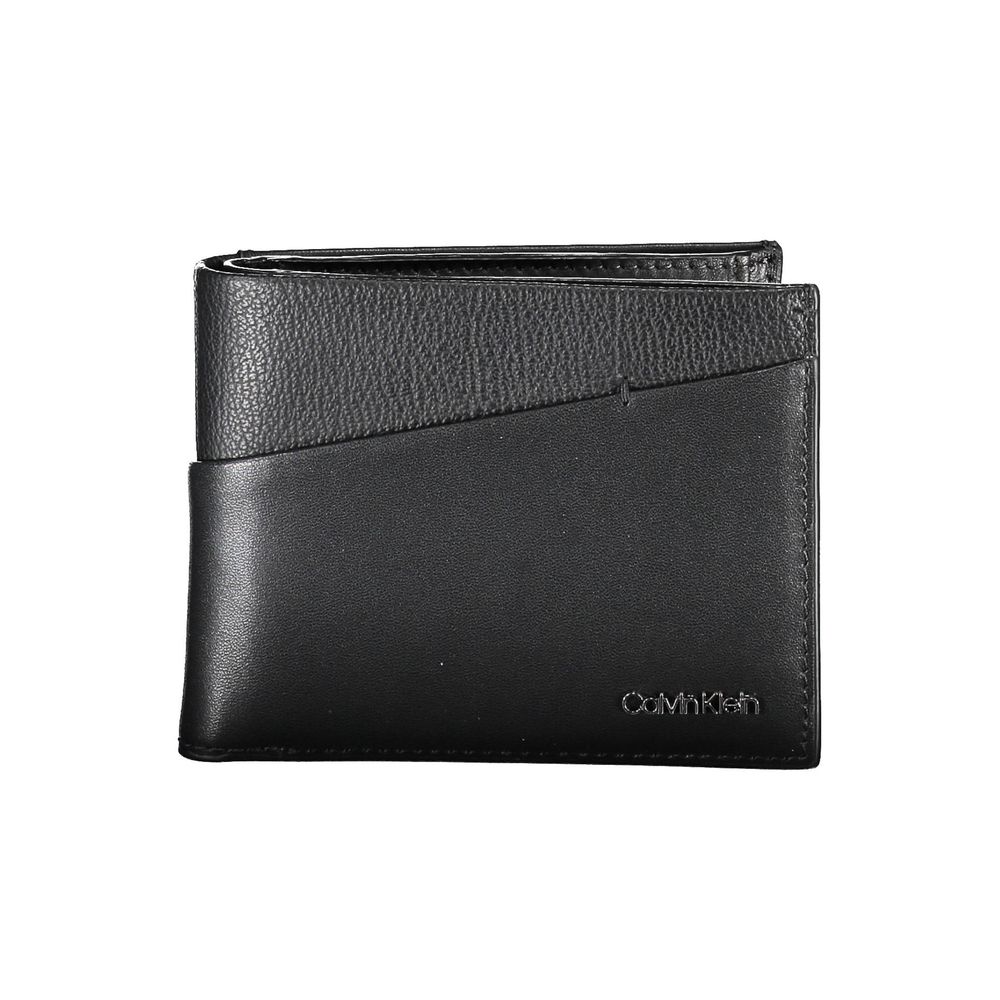 Calvin Klein Nero Leather Mens Wallet - ClickThatClicks 