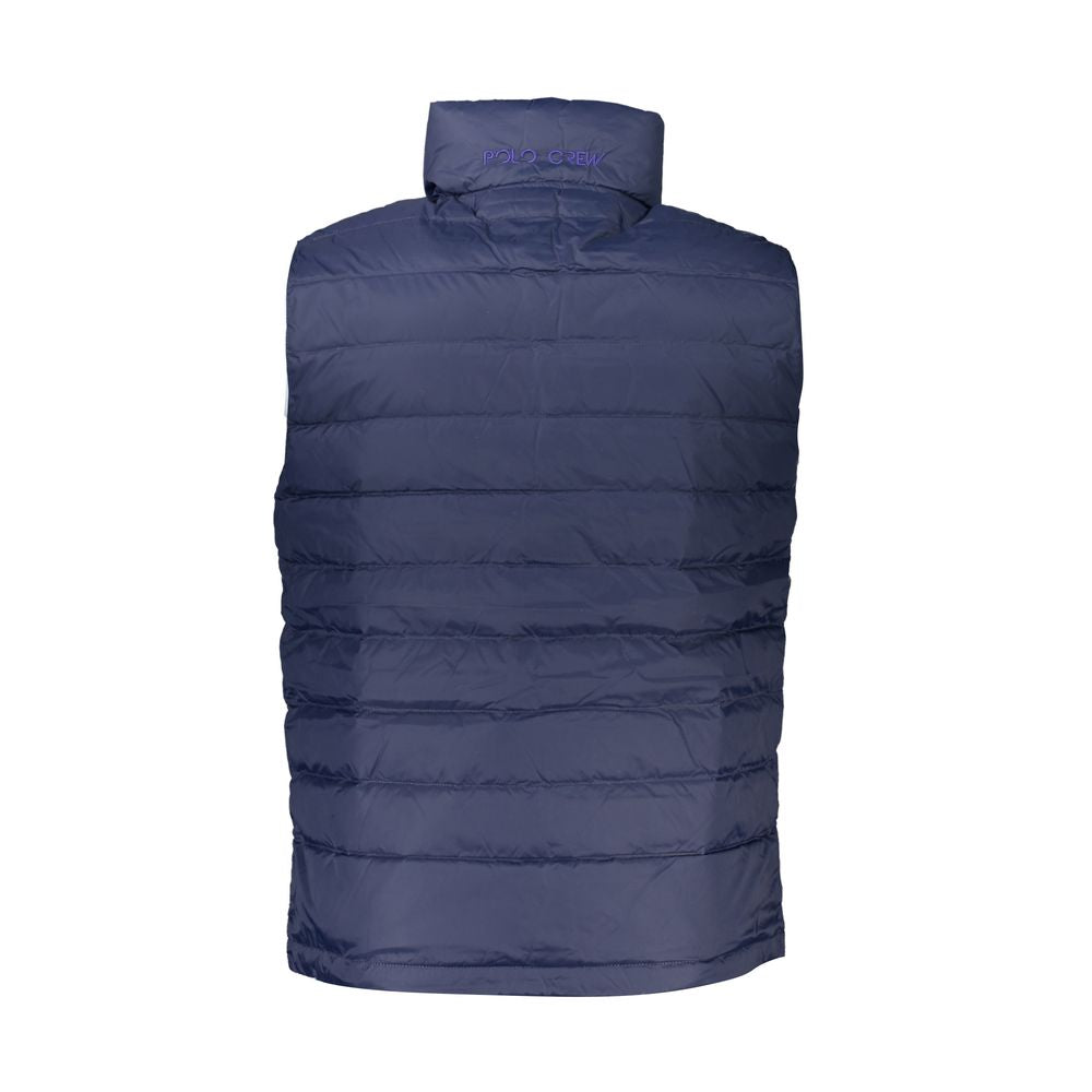 La Martina Blu Poliammide Men Vest - ClickThatClicks 
